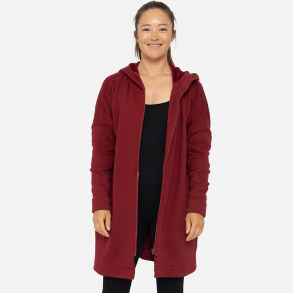 Longline Zip Hooded Cardigan (6-Pack)