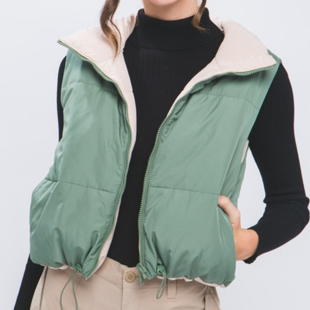 Reversible Puffer Vest (6-Pack)