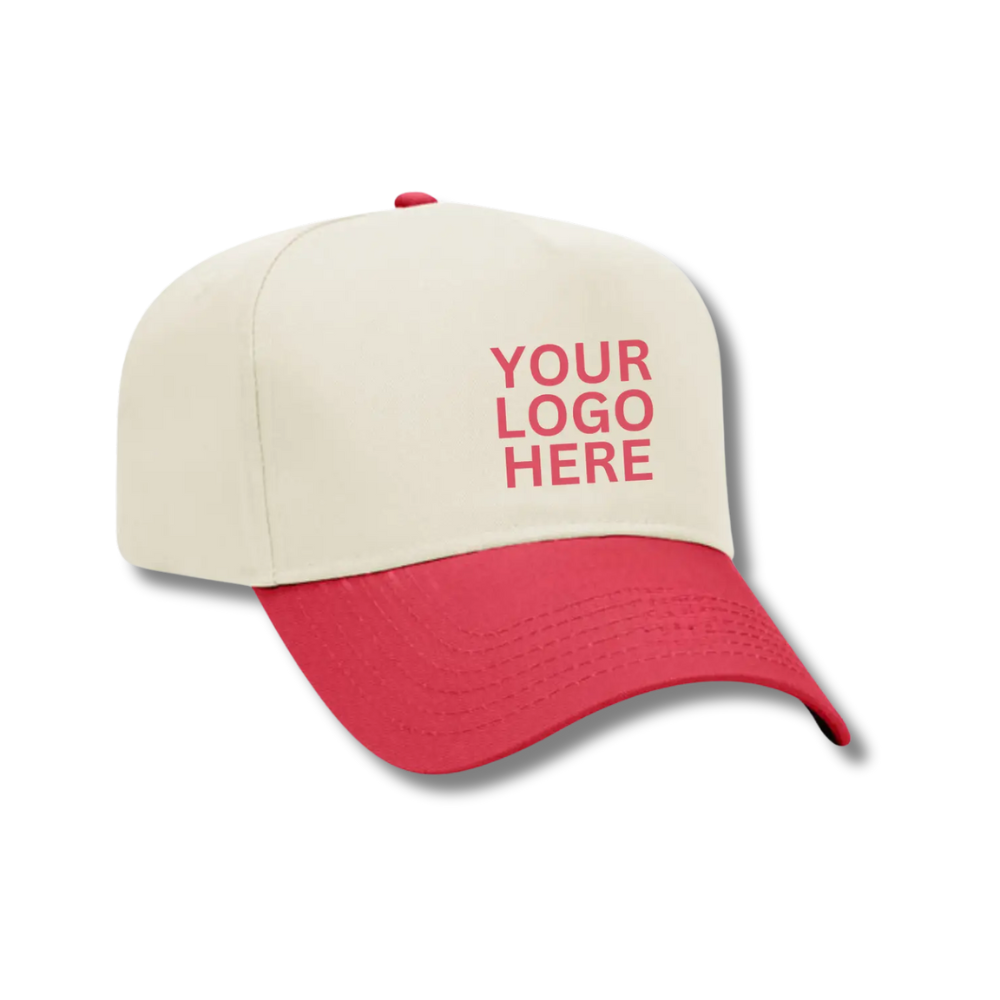 Split Baseball Hat - Customizable (12pc Minimum)
