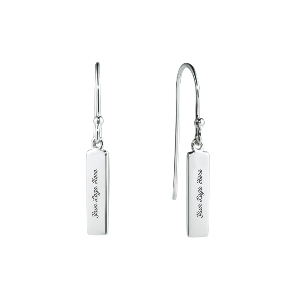 Rectangular Drop Earrings (10-Pack)