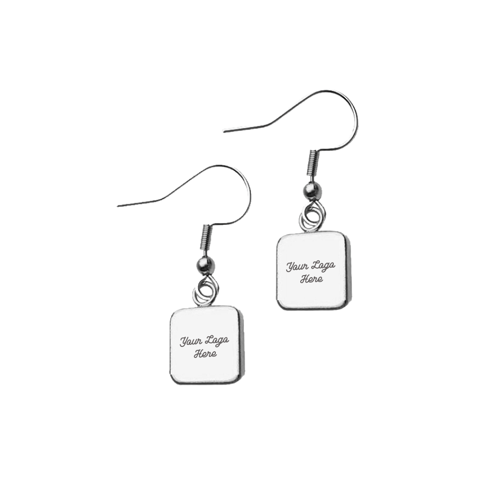 Square Pendant Earrings (10-Pack)