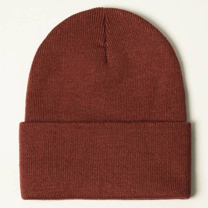 Foldover Beanie - Customizable (12pc Minimum)