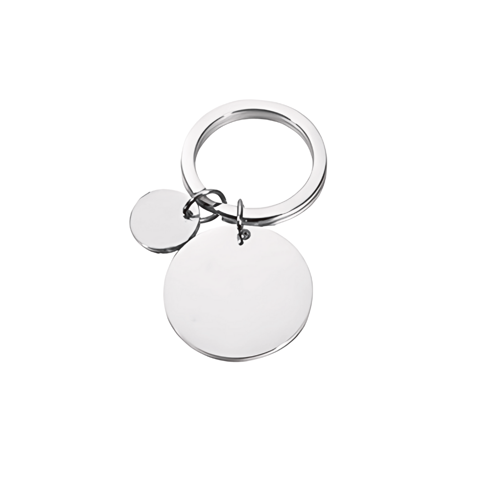Round Charm Keychain (10-Pack)