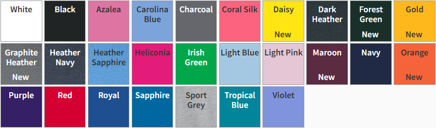 Gildan Heavy Cotton Women's Tee (12pc Minimum)