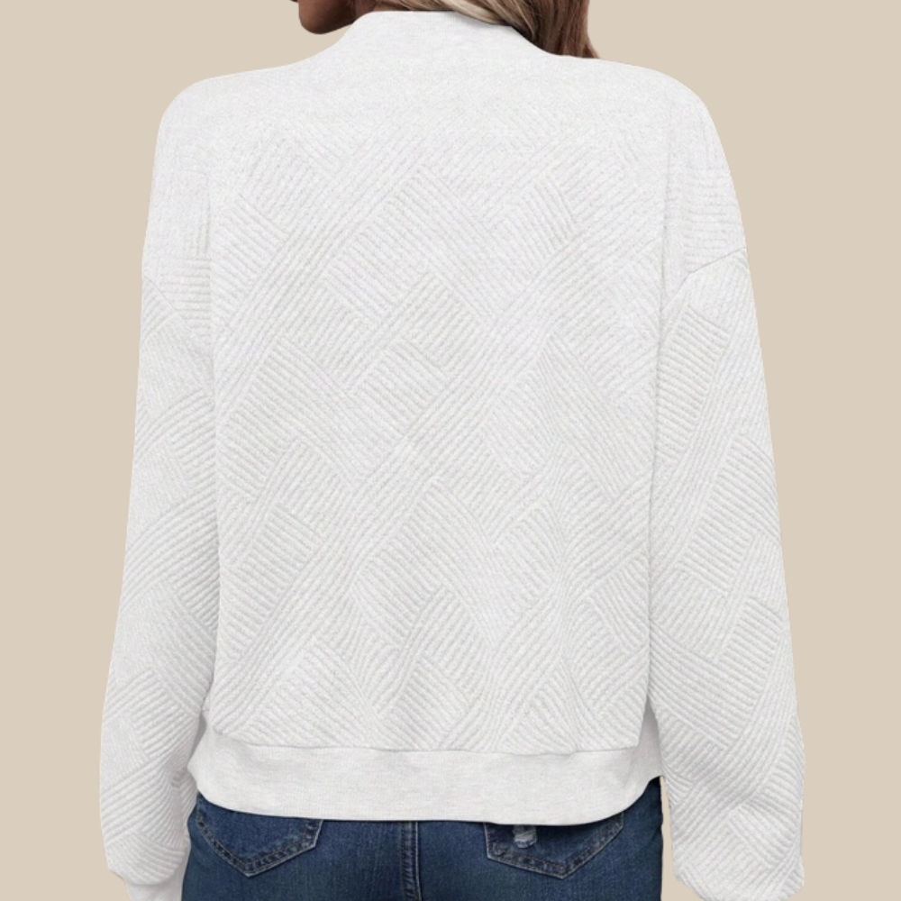 Paternered Bomber Jacket