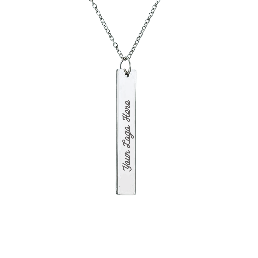 Vertical Bar Pendant Necklace (10-Pack)