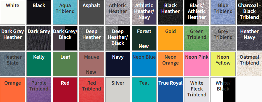 Bella Unisex Tank (12pc Minimum)