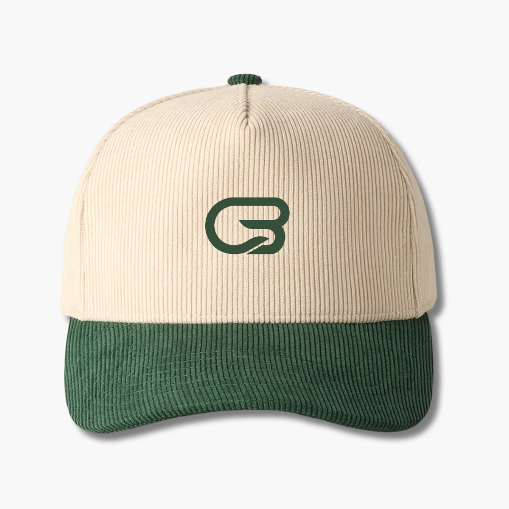 Cyclebar Two Tone Corduroy 5 Panel Trucker Hat (6pc Min)