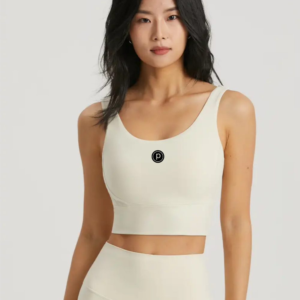 Pure Barre Oshun Molded Cup Lycra Classic U-Back Sports Bra (12pc Min)