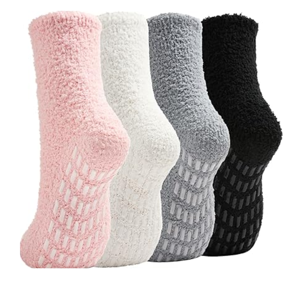 Cloud Slipper Grip Socks (12pc Minimum)