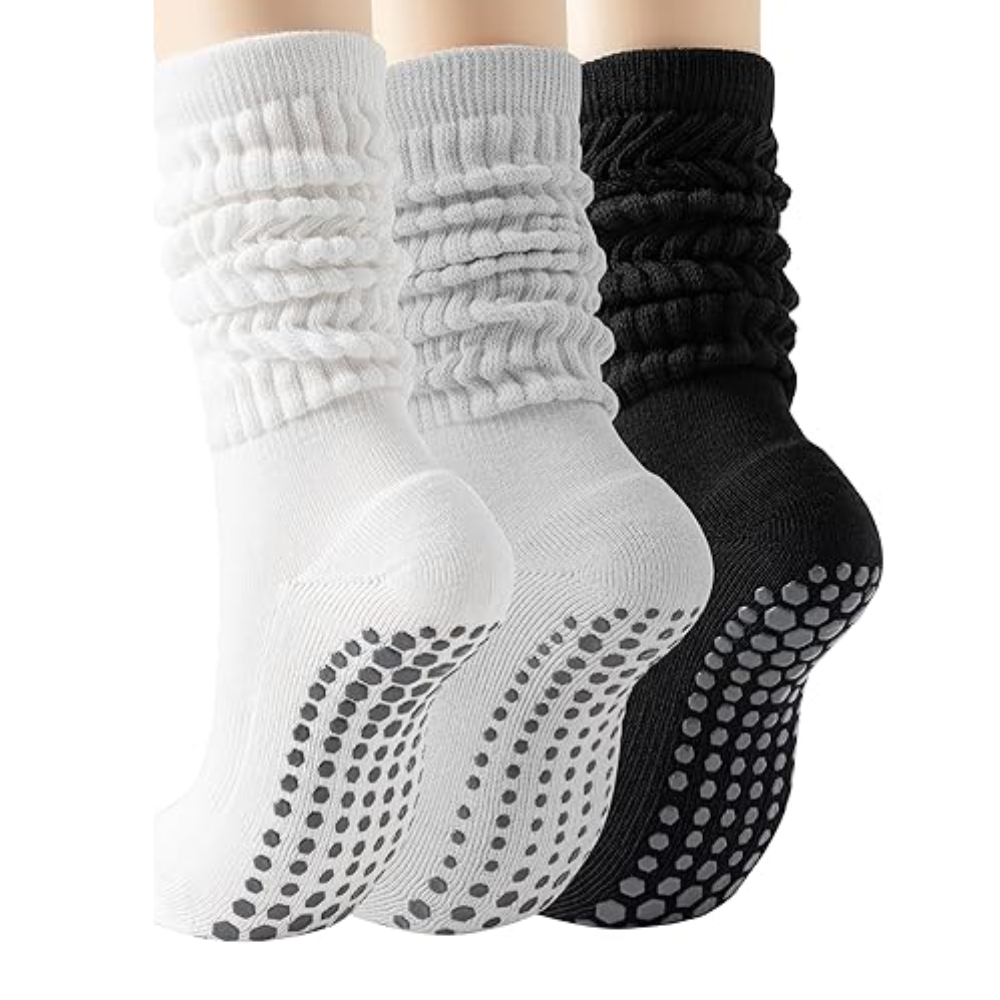 Slouch Grip Socks (12pc Minimum)