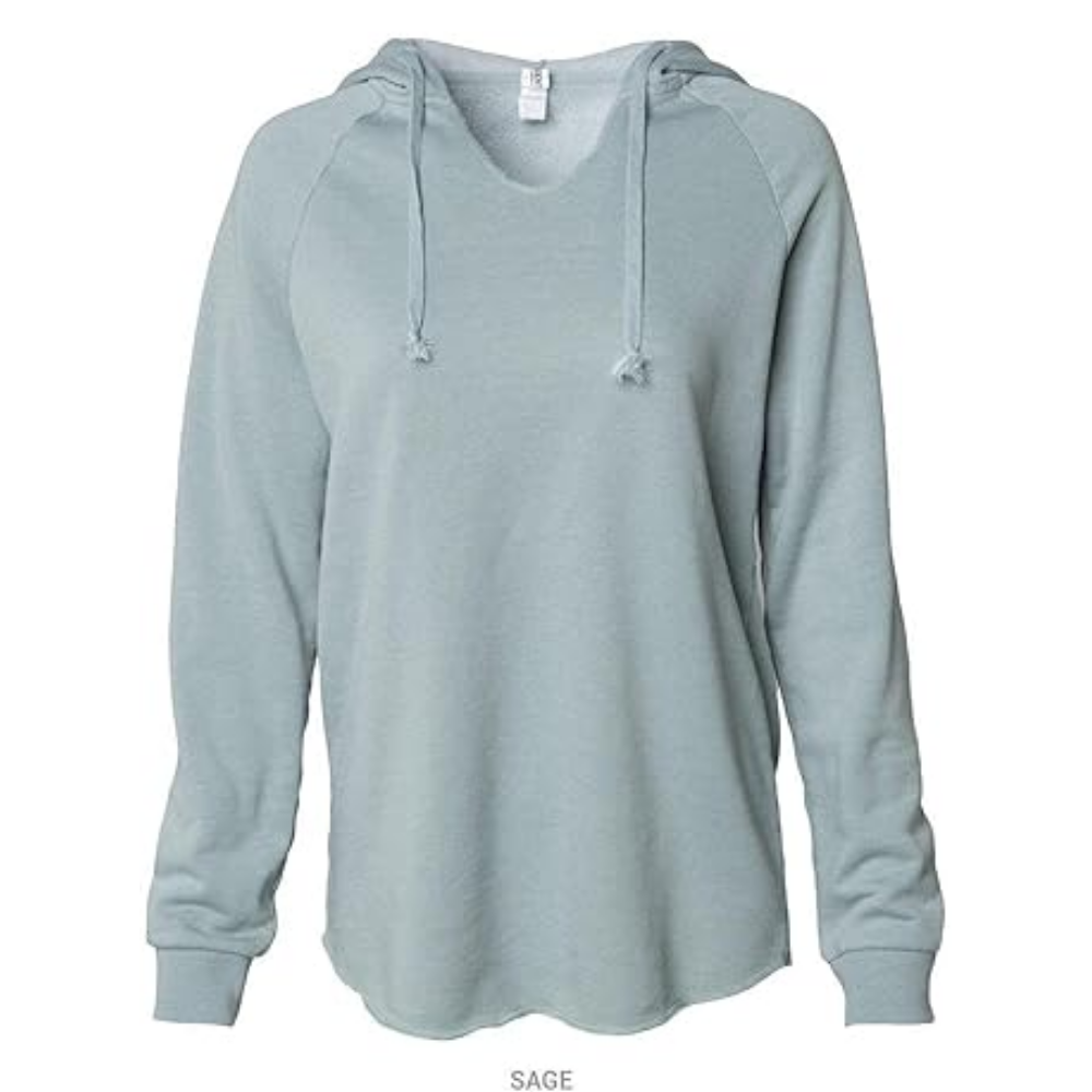 Independent Women's California Wave Wash Hooded Pullover (12pc Minimum)