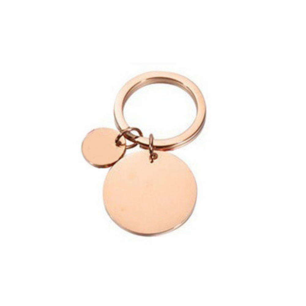 Round Charm Keychain  (10-Pack)
