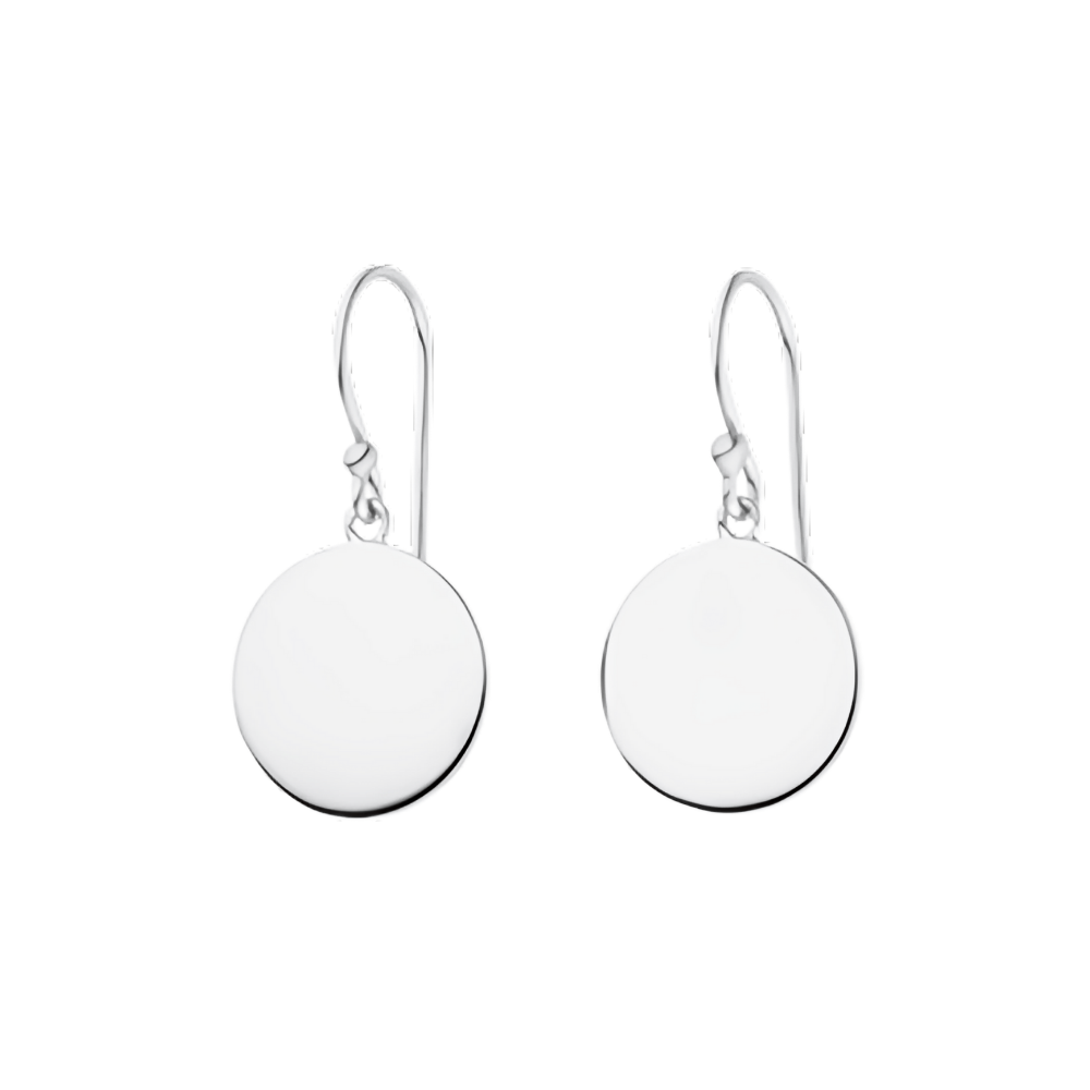 Round Pendant Earrings  (10-Pack)