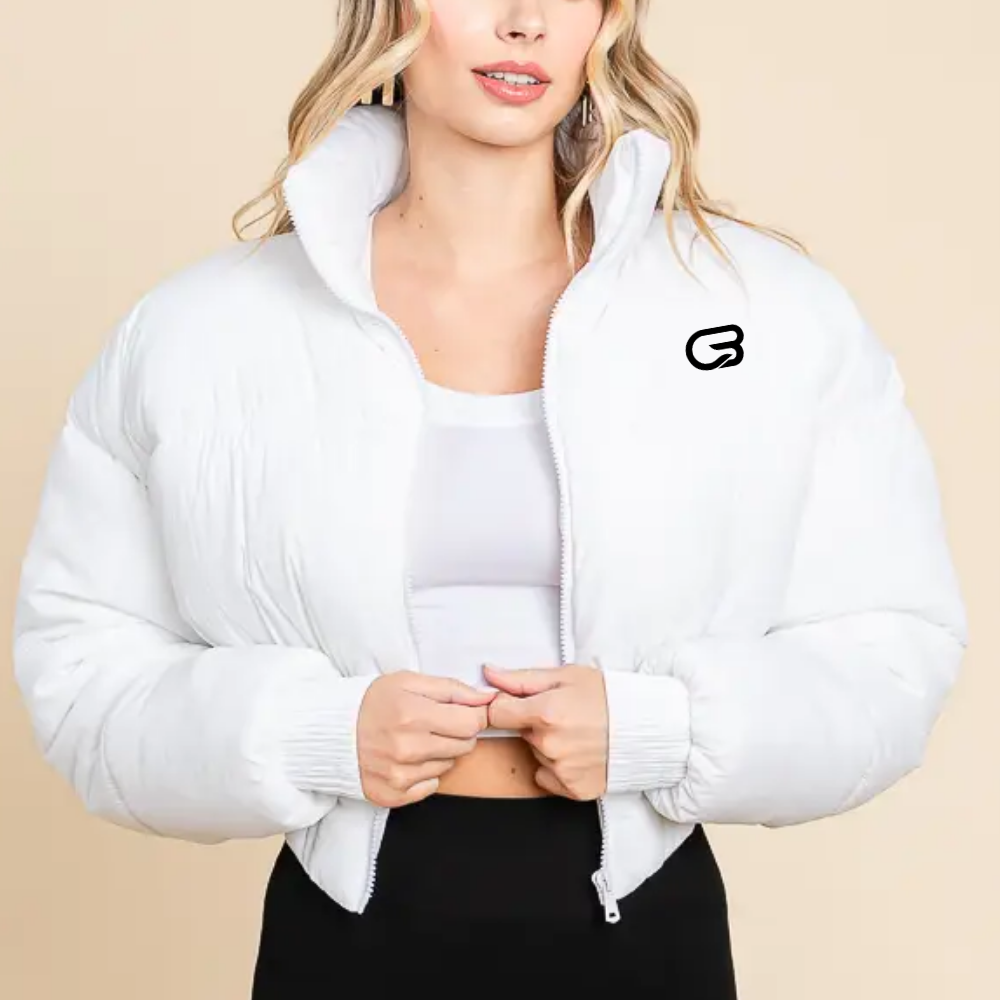Cyclebar High Neckline Front Zipper Corset Puffer Jacket (6-Pack)