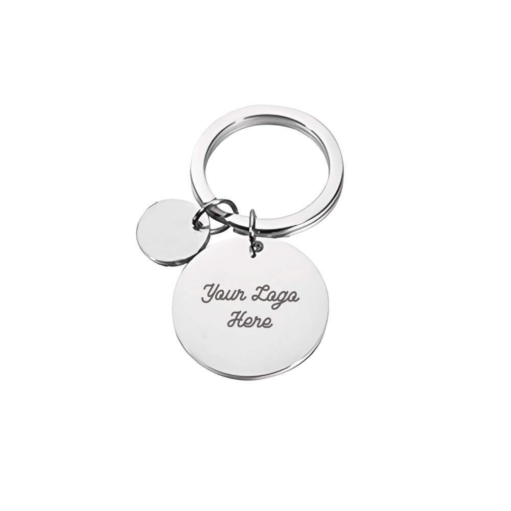 Round Charm Keychain  (10-Pack)