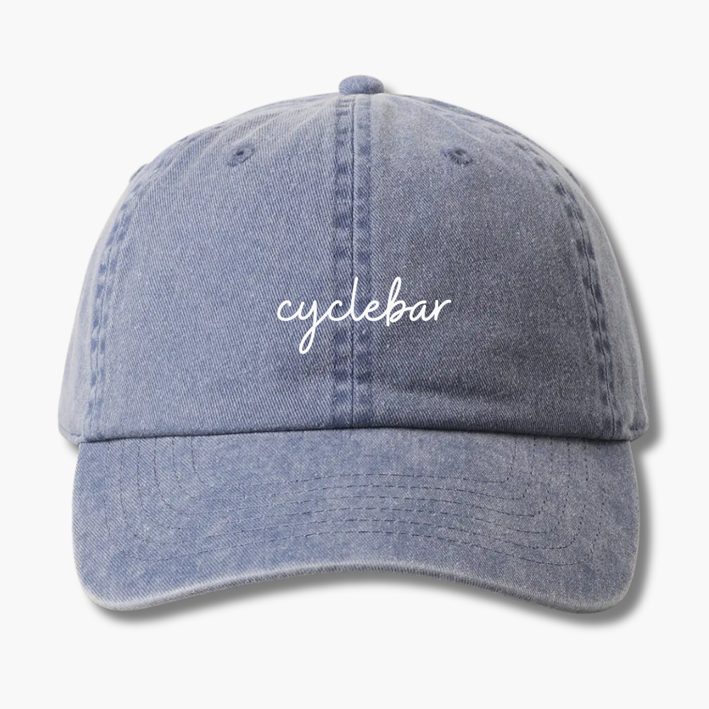 Cyclebar  Pastel Dyed Cotton Dad Cap (6pc Min)