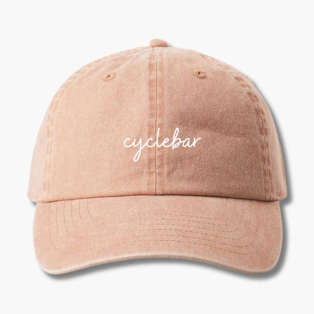 Cyclebar  Pastel Dyed Cotton Dad Cap (6pc Min)