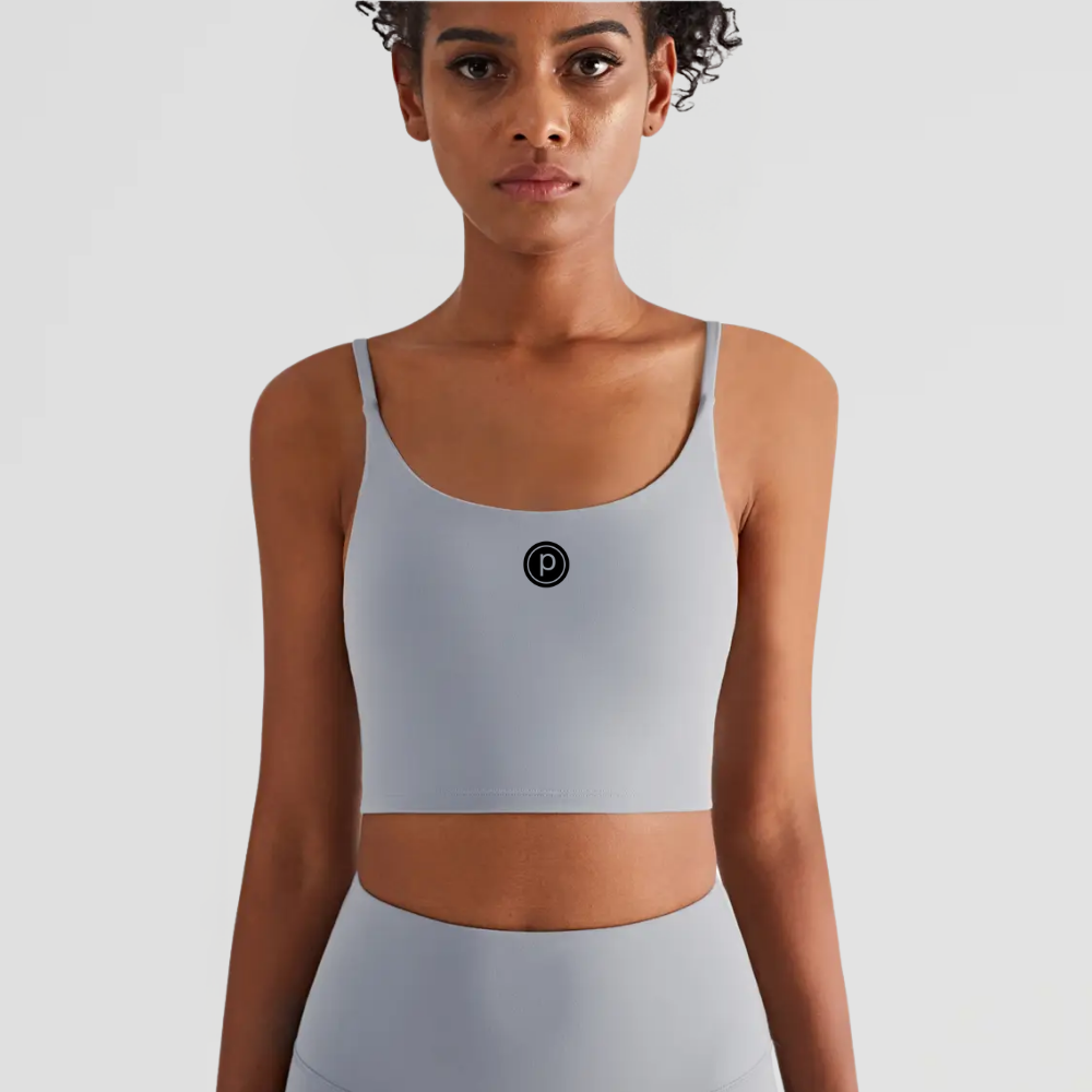 Pure Barre Esther Lycra Cami Top Sports Bra (12pc Min)