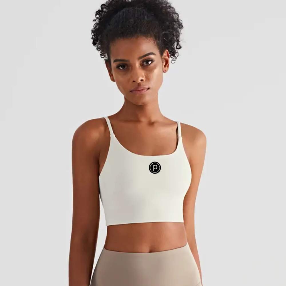 Pure Barre Esther Lycra Cami Top Sports Bra (12pc Min)