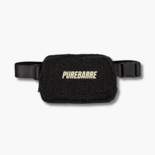 Pure Barre Fleece Small Sherpa Fanny Pack (6pc Min)