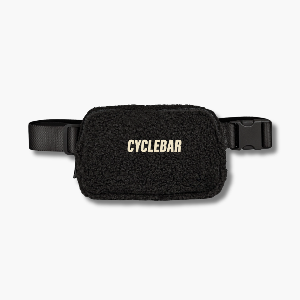Cyclebar Fleece Small Sherpa Fanny Pack (6pc min)