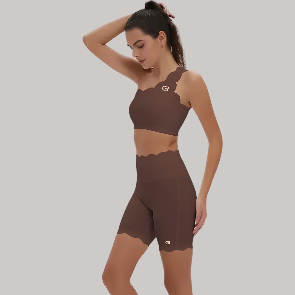 Cyclebar Gabriella Scallop Activewear Bra Set (12pc Min)