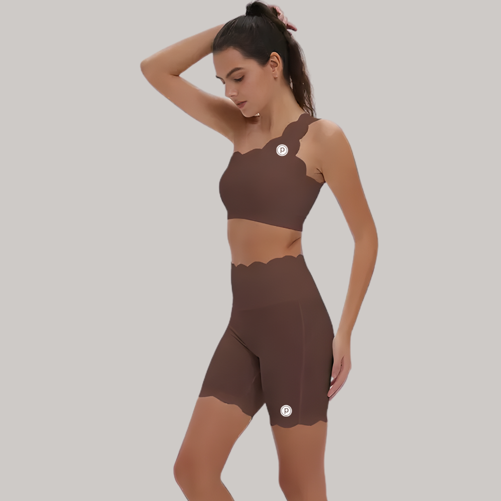 Pure Barre Gabriella Scallop Activewear Bra Set (12pc Min)