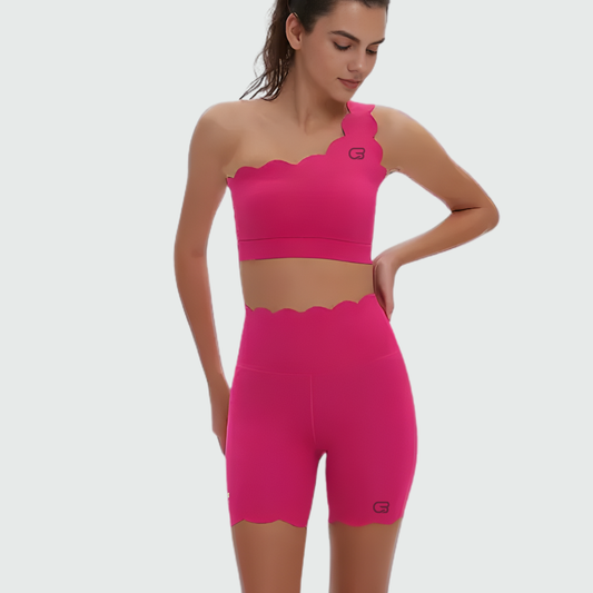 Cyclebar Gabriella Scallop Activewear Bra Set (12pc Min)