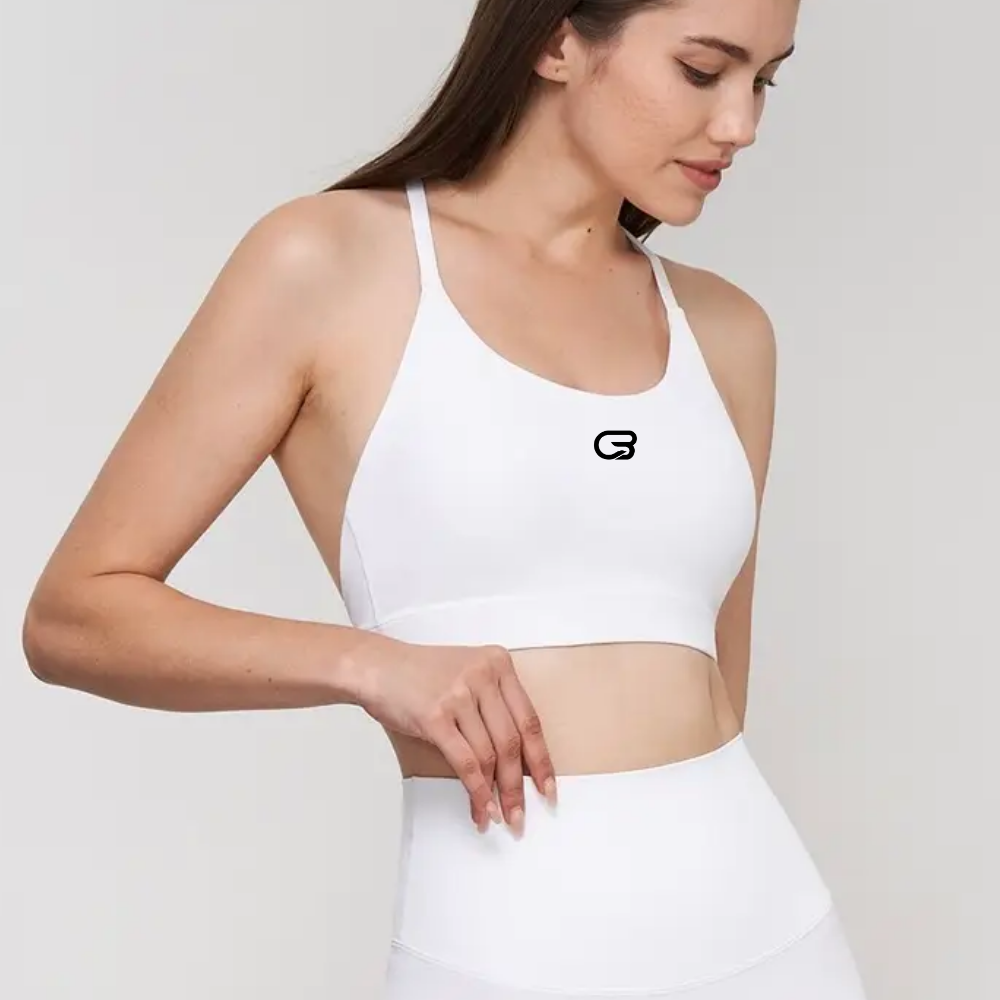 Cyclebar Luna Triangle-Back Sports Bra (12pc Min)