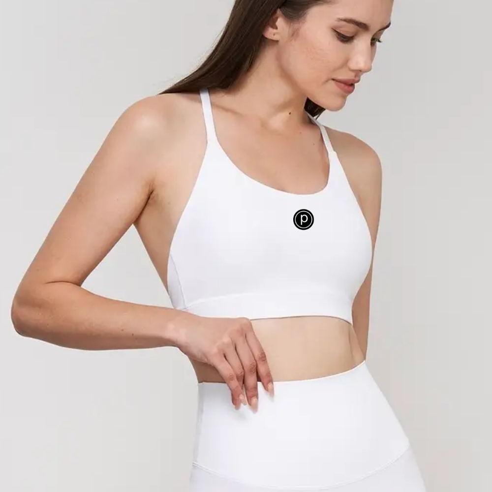 Pure Barre Luna Triangle-Back Sports Bra (12pc Min)