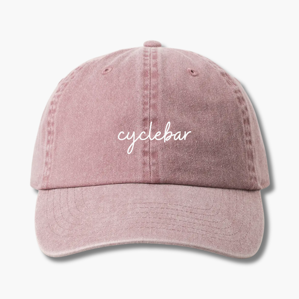 Cyclebar  Pastel Dyed Cotton Dad Cap (6pc Min)