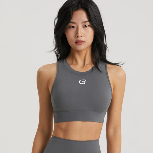 Cyclebar Merida Lycra Molded Cup Open Back Sports Bra (12pc Min)