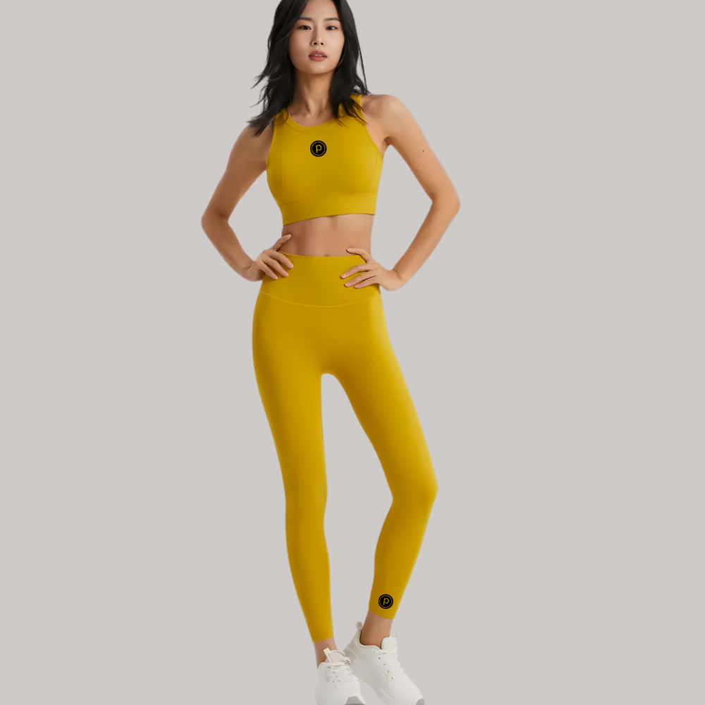 Pure Barre Merida Open Back Sports Bra & Legging Workout Set (12pc Min)