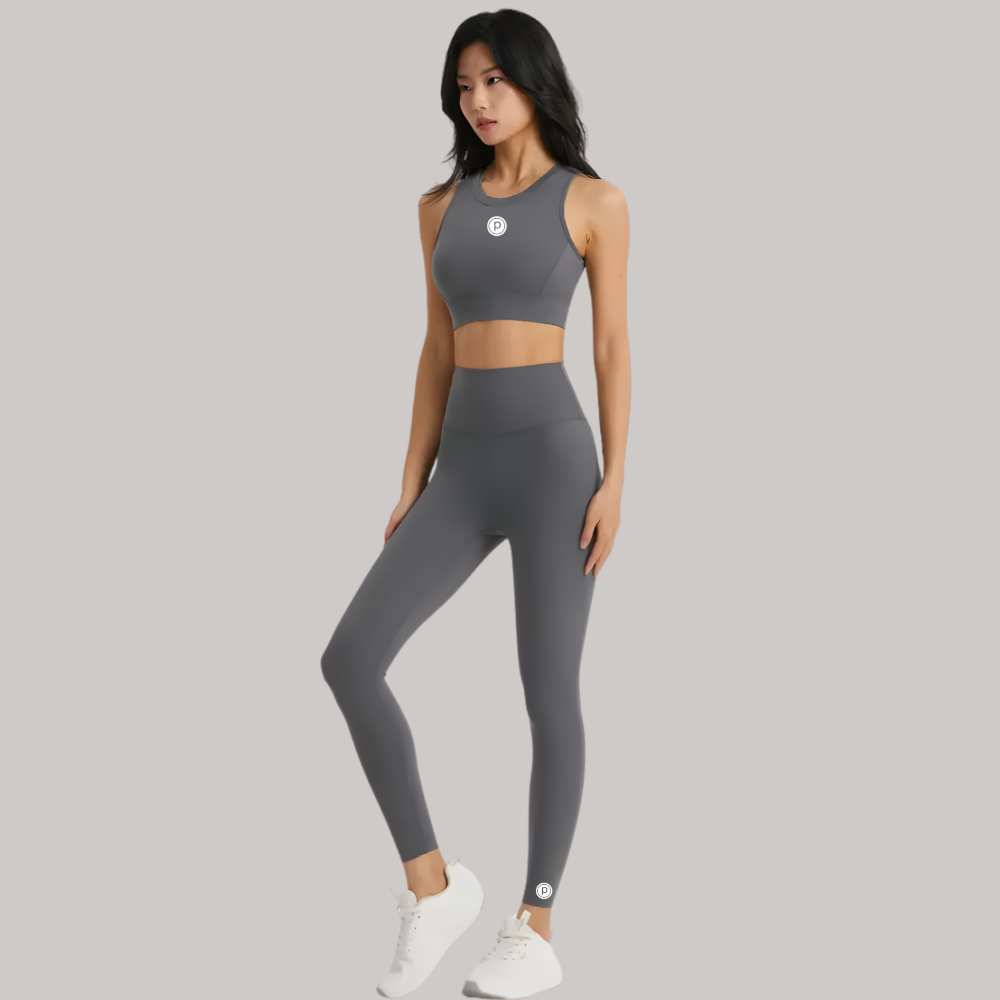 Pure Barre Merida Open Back Sports Bra & Legging Workout Set (12pc Min)