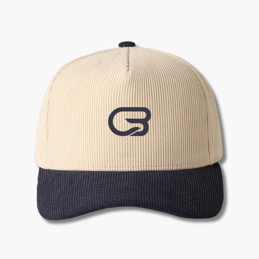 Cyclebar Two Tone Corduroy 5 Panel Trucker Hat (6pc Min)