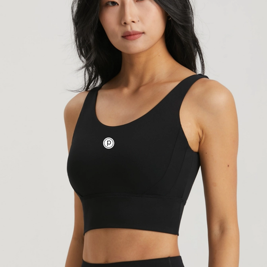 Pure Barre Oshun Molded Cup Lycra Classic U-Back Sports Bra (12pc Min)