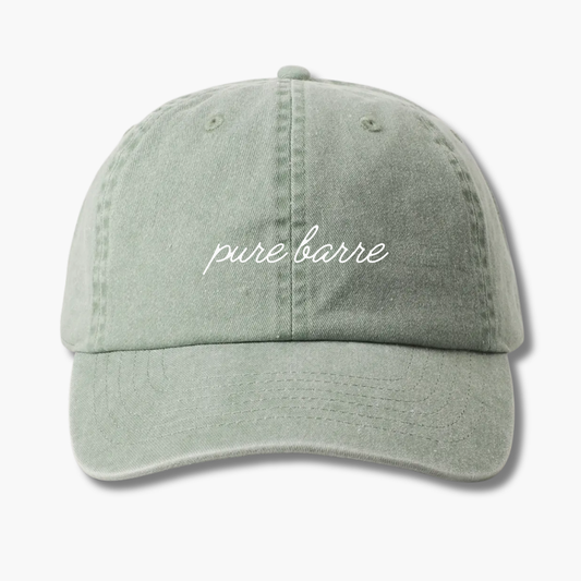 Pure Barre Pastel Dyed Cotton Dad Cap (6pc Min)