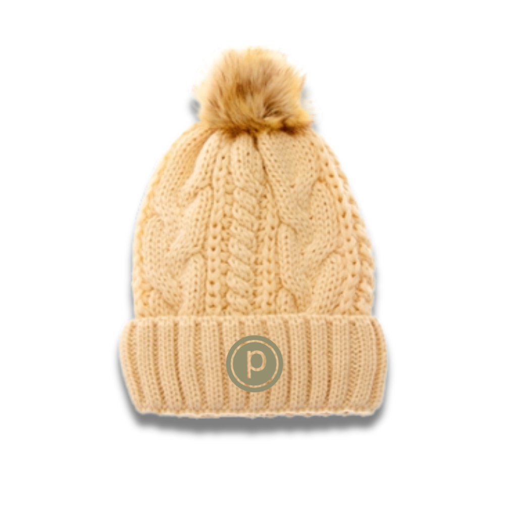 Pure Barre Cozy Puff Beanie (5pc Min)