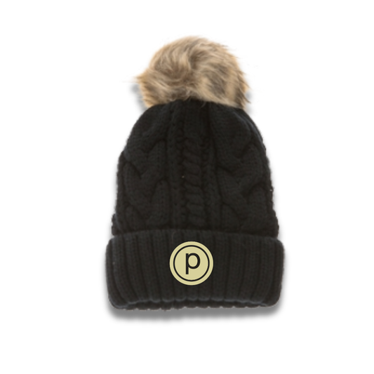 Pure Barre Cozy Puff Beanie (5pc Min)