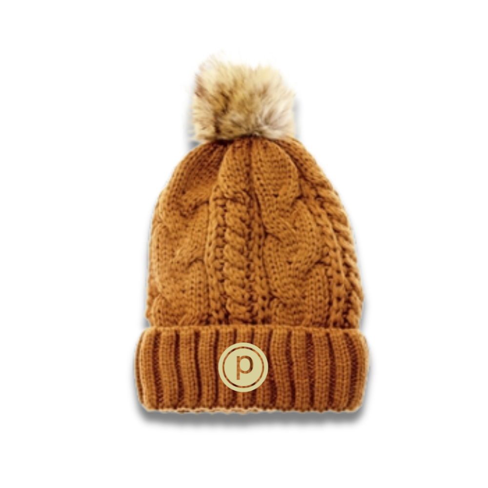 Pure Barre Cozy Puff Beanie (5pc Min)