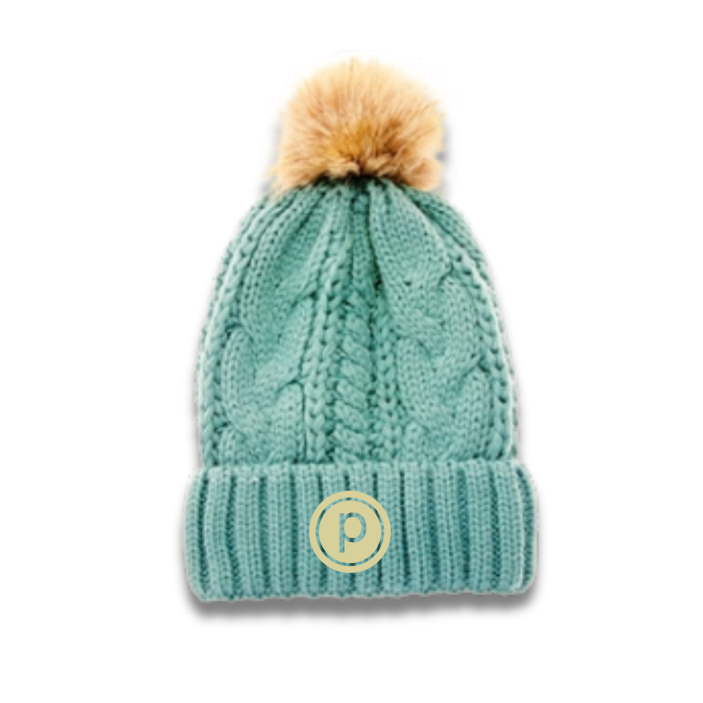 Pure Barre Cozy Puff Beanie (5pc Min)