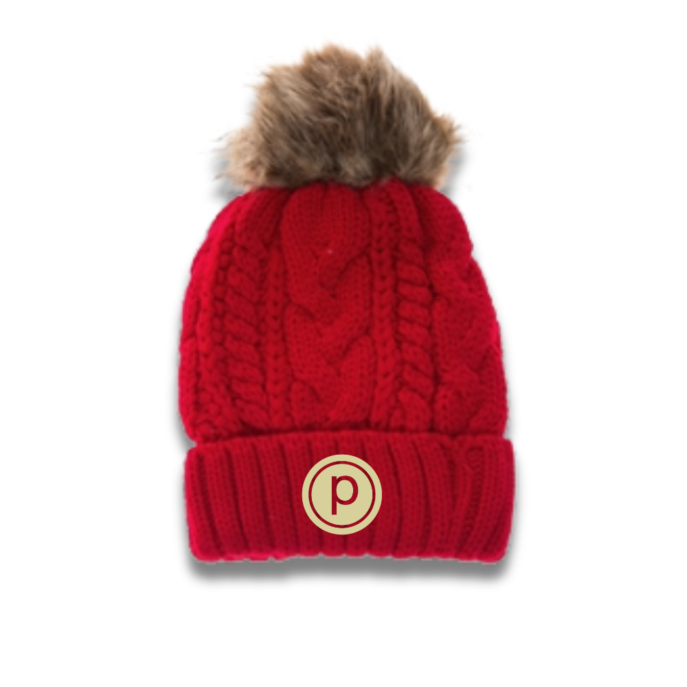 Pure Barre Cozy Puff Beanie (5pc Min)