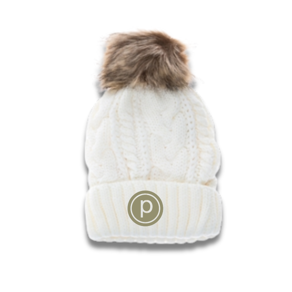 Pure Barre Cozy Puff Beanie (5pc Min)