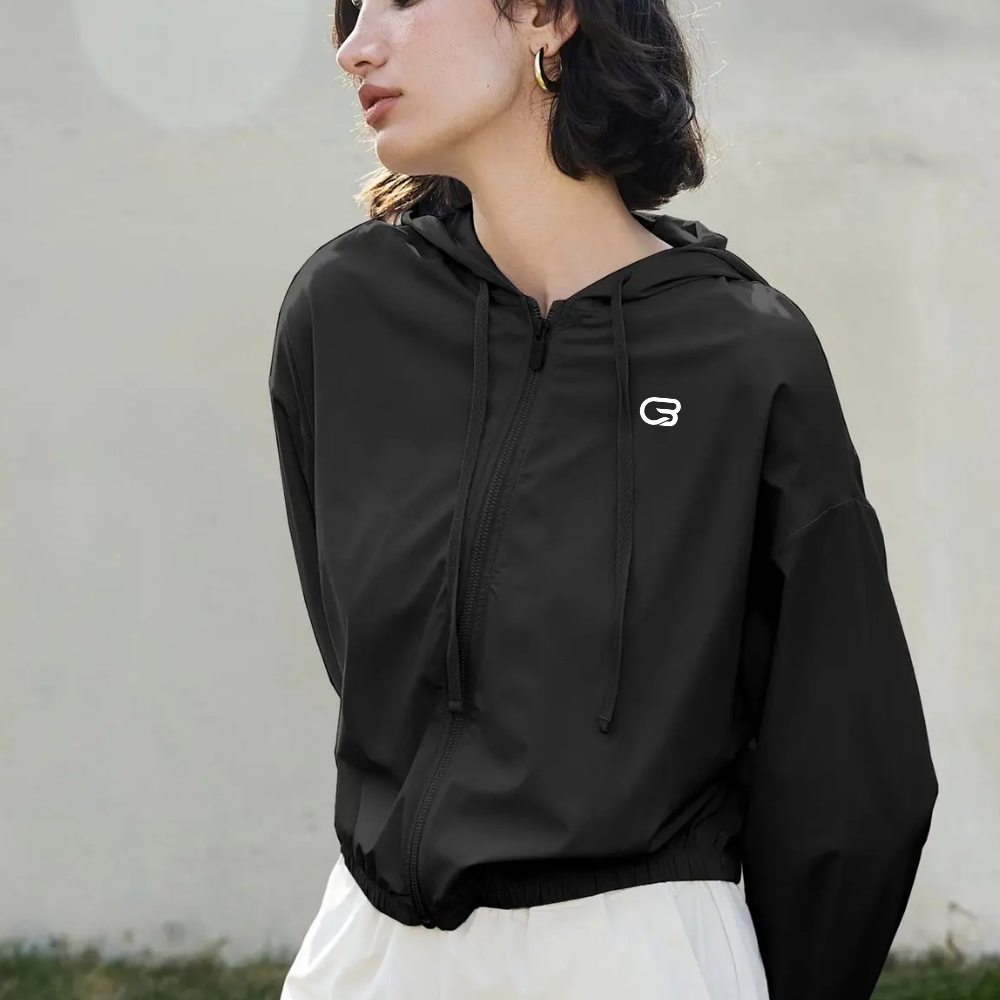 Cyclebar Revival Zipper Outdoor Lightweight Jacket Hoodie (12pc Min)