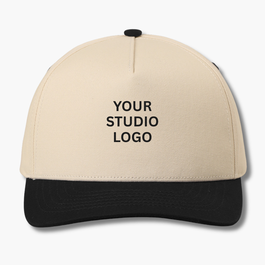 Two-Tone Cotton Baseball Cap (6pc Min)