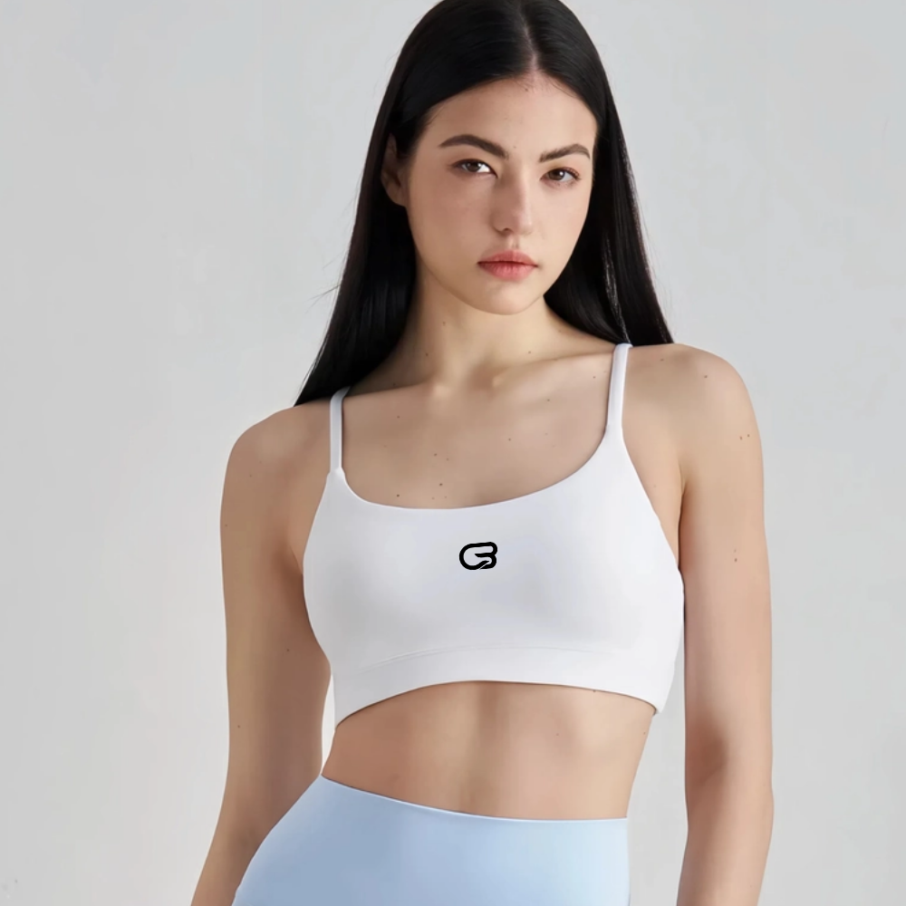 Cyclebar Victory Lycra V-Back Sports Bra (12pc Min)