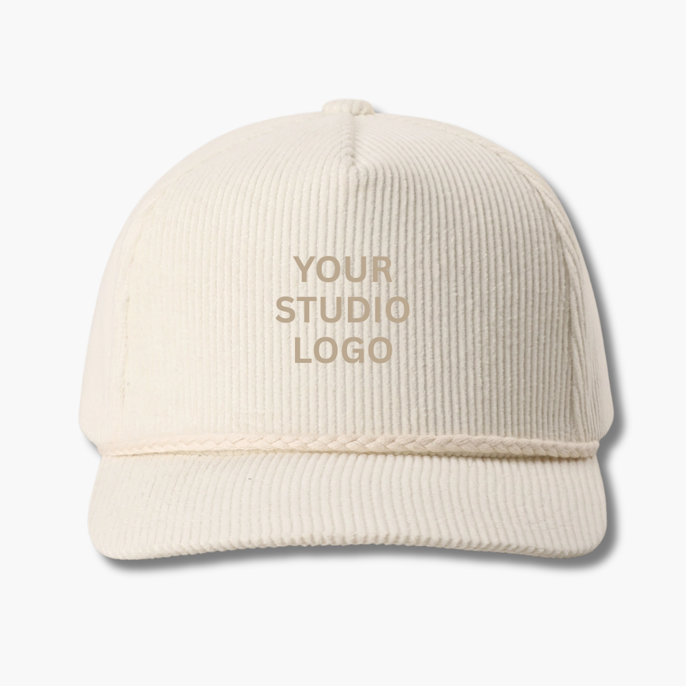 Corduroy 5 Panel Rope Trucker Hat (6pc Min)