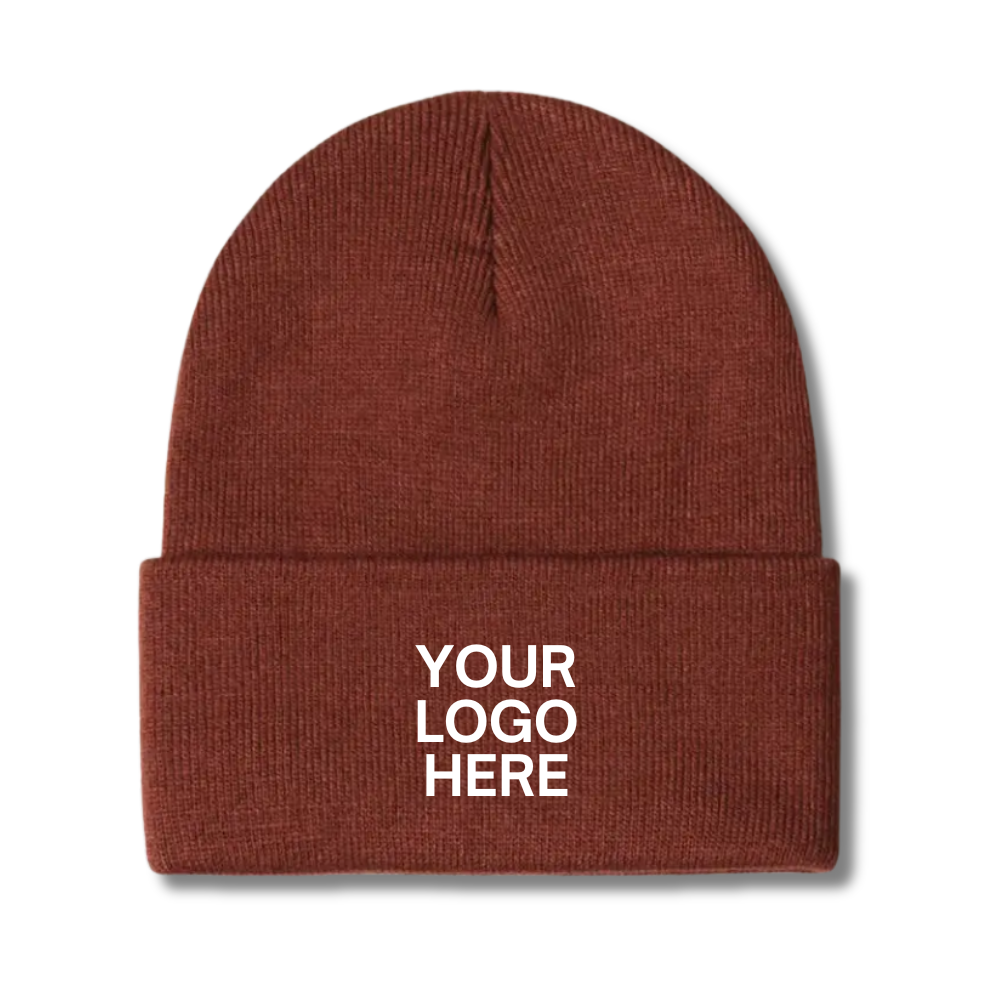 Winter Cuffed Knitted Beanie (6pc Min)