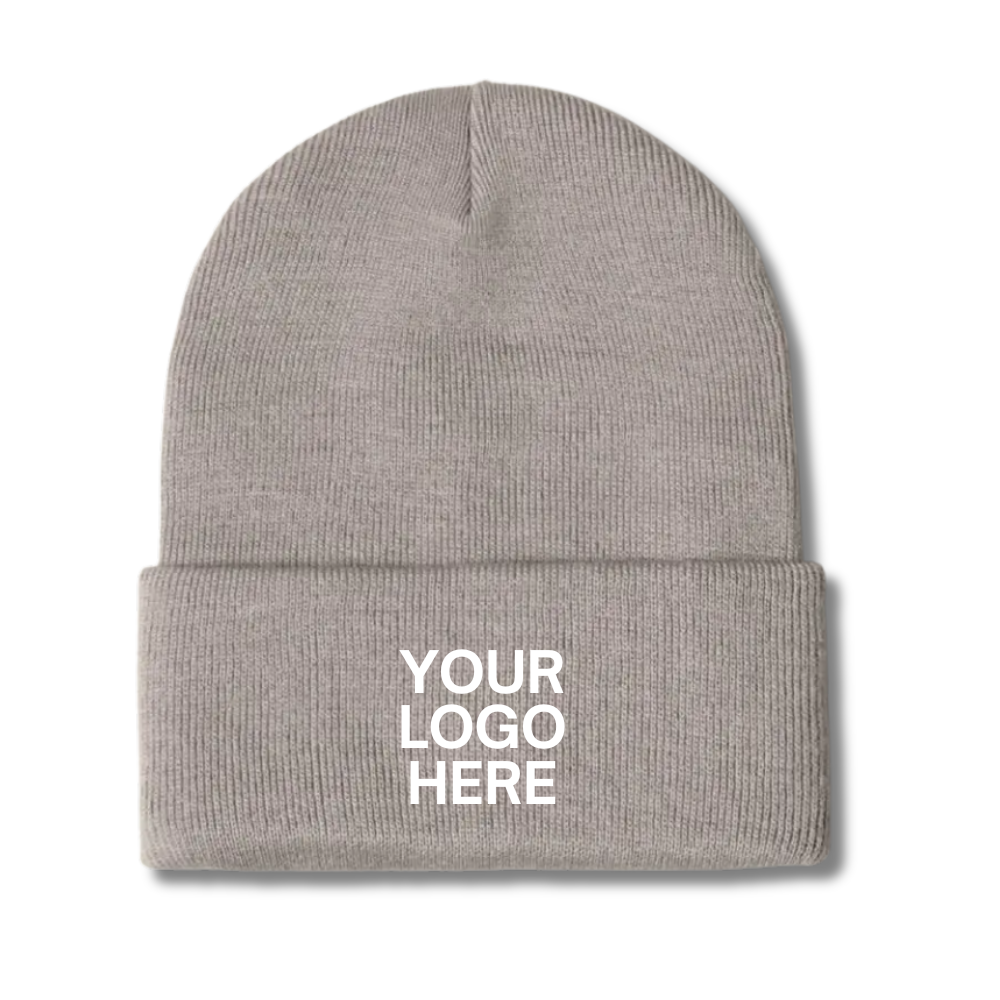 Winter Cuffed Knitted Beanie (6pc Min)